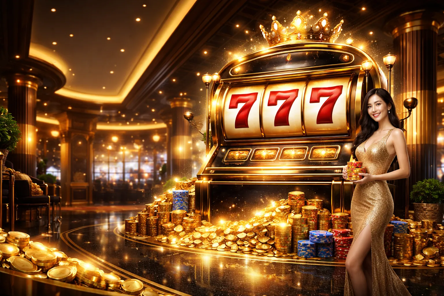 Hình ảnh chính của trò chơi slot tại 55vin tải app